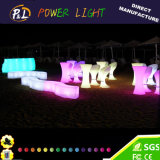 Hotselling Plastic Furniture LED Outdoor Chairs