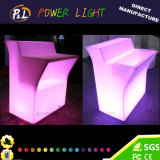Illuminated Plastic Bar Furniture LED Bar Counter