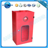 Red Metal Fire Protection Cabinet