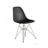 Classic Design Plastic Back Metal Frame Legs Chairs