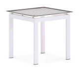 Hot Sale Garden End Table with Glass Top