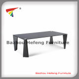 Black Tempered Glass Coffee Table (CT111)