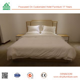 Customized Ash Wood King Size Bed for Hotel