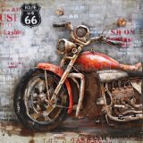 3 D Metal Decoration Oil Painting Wall Art