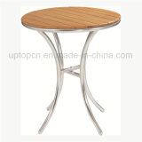 Round Outdoor Table with Solid Plywood Table Top (SP-AT324)