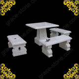 Garden Furniture, Stone Table Bench (GS-TB-542)