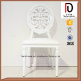 Modern Aluminum Painting Metal Frame Banquet White Party Chair