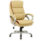 BIFMA Certificate Leather Upholstered Swivel Manager Executive Office Chair (FS-8700)