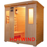 2016 New Design Far Infrared Sauna Room Hotwind Sauna for 4 People (SEK-B4)