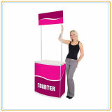 Commercial Counter PVC Promotion Table Exhibition Display Table
