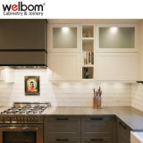 Welbom Country Style Shaker Solid Wood U Shape White Kitchen Cabinets