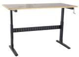 Handle Cranked Adjustable Height Office Desk (LDG-0202)