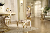 Luxury Design Rose Golden Stainless Steel Modern Dining Chair