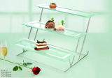 3 Layer Glass Craft for Buffet Display (A24-01)