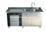 Metal Kitchen Cabinet for Modern Kitchen (HS-040)