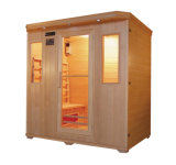 High Quality Canadian Hemlock Outdoor Infrared Sauna Room Wholesale