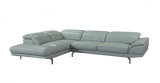 Best-Selling Contemporary Commercial Sectional Leather Sofa (HC7673-3)