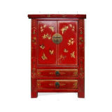 Antique Chinese Red Wedding Cabinet Lwb753