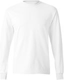 Factory Customized Adult Tagless Long Sleeve T Shirt Men T-Shirt