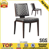 Hotel Wood Look Wave Back Banquet Chair (CY-3355)