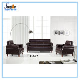 Office Furniture Wooden Frame Modern Leather Sofa (KBF F627)