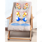 Full Body Shiatsu Foldable Reclining Wood Massage Chair
