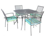 Morden Outdoor Furniture Steel Table and Chairs Set