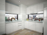 Oppein Best Interior Design Small HPL Kitchen Cabinets (OP15-HPL04)