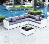 Hot Sell Outdoor Furniture Wicker/Rattan Garden Sofa