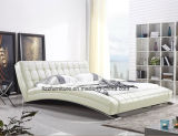 Chinese Bedroom Furniture Modern Double Leather Bed