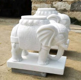 New Marble Statue Outdoor Art Carving Animal Stone Sculpture for Landscape