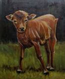 High Quality Handmade Farm Art Animal Oil Painting for Wall Decor