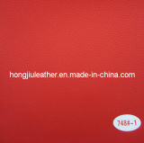 Pearly Luster Red Color PVC Sofa Leather