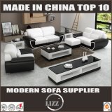 Classical Genuine Leather Sectional Sofa with Armrest