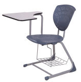 College Plastic School Writing Chair with Pad for Students