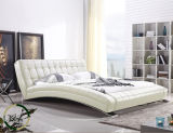 Modern European Style Designs Double Bed in Wood