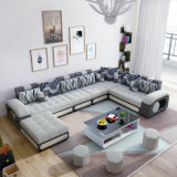 New Wholesale Price Promotion U Shape Fabric Sofa for Home Furniture (S889)