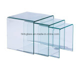 Tempered Hot Bending Glass Coffee Table