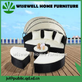 Outdoor Patio Sofa Furniture Round Retractable Canopy Daybed (WXH-007)