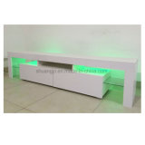 Wooden LED TV Stand Furniture with Showcase