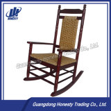 Cy2272 Wholesales Wood Rattan Rocking Chair