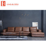Big Modern American Style L Shape Technology Fabric Color Combination Living Room Sofa Set