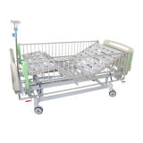 Bam220 Aluminium Alloy Side Rails Double Crank Hospital Bed with IV Stand