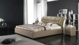 Newest Classic Leather Bed (6018)