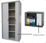 Tambour Door Cabinet