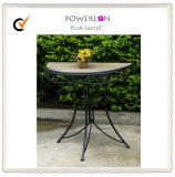 Elegant Superior Craftmanship Wooden and Wrought Iron Console Table