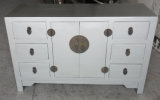 Chinese Antique Silver Wooden Cabinet Lwb541-1