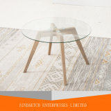 Modern Design Living Room Oak Wooden Corner Side Table