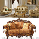 Sofa Set with Wooden Sofa Frame for Home Furniture (619D)