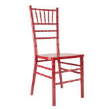 Red Solid Wood Chiavari Chair for Wedding and Event